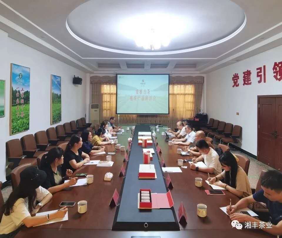 桑植白茶旅游產品研討會在湘豐茶業集團召開